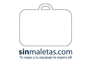 Logo sinmaletas.com - Tú viajas y tu equipaje te espera allí